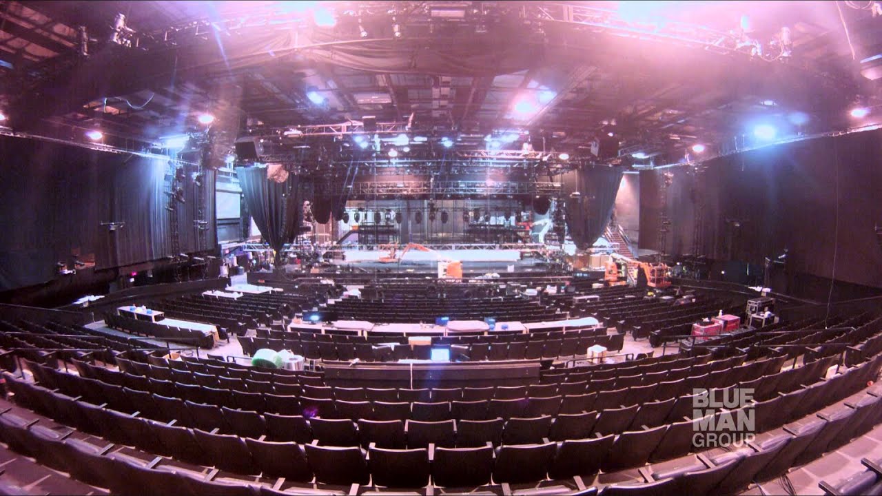Blue Man Group - Stage Set Up Universal Studios Time-lapse