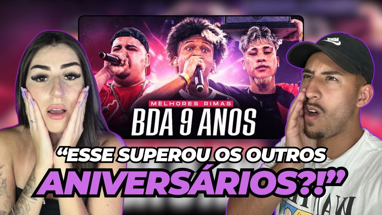 N&Atilde;O ESPERAVA ESSA FINAL!! ESSA FOI LOUCA | AS MELHORES RIMAS DA BDA 9 ANOS! | Expressodarima | REACT