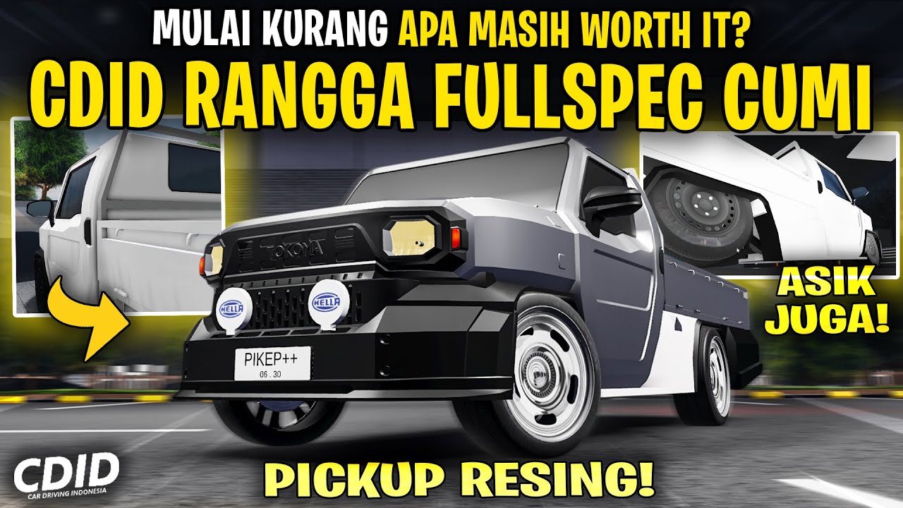 BIKIN HILUX RANGGA DIESEL TUNED 2GD FULLSPEC BARU ! MODIF BANYAK BANGET - CDID V2.0