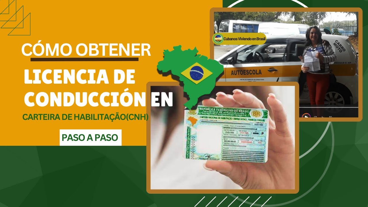 Cómo obtener Licencia de conducción en Brasil#vivirenbrasil #cnh #licenciadeconduccion