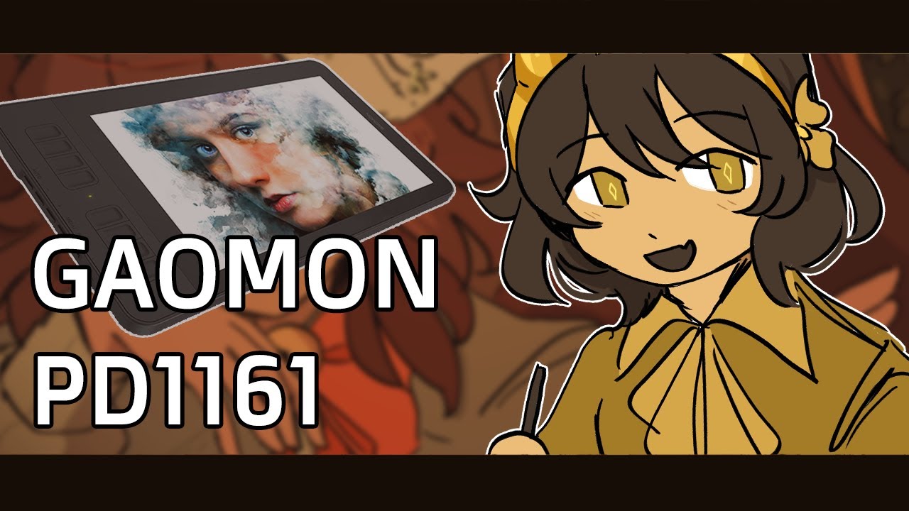 ✿ Speedpaint | GAOMON PD1161 Drawing Screen Monitor Review