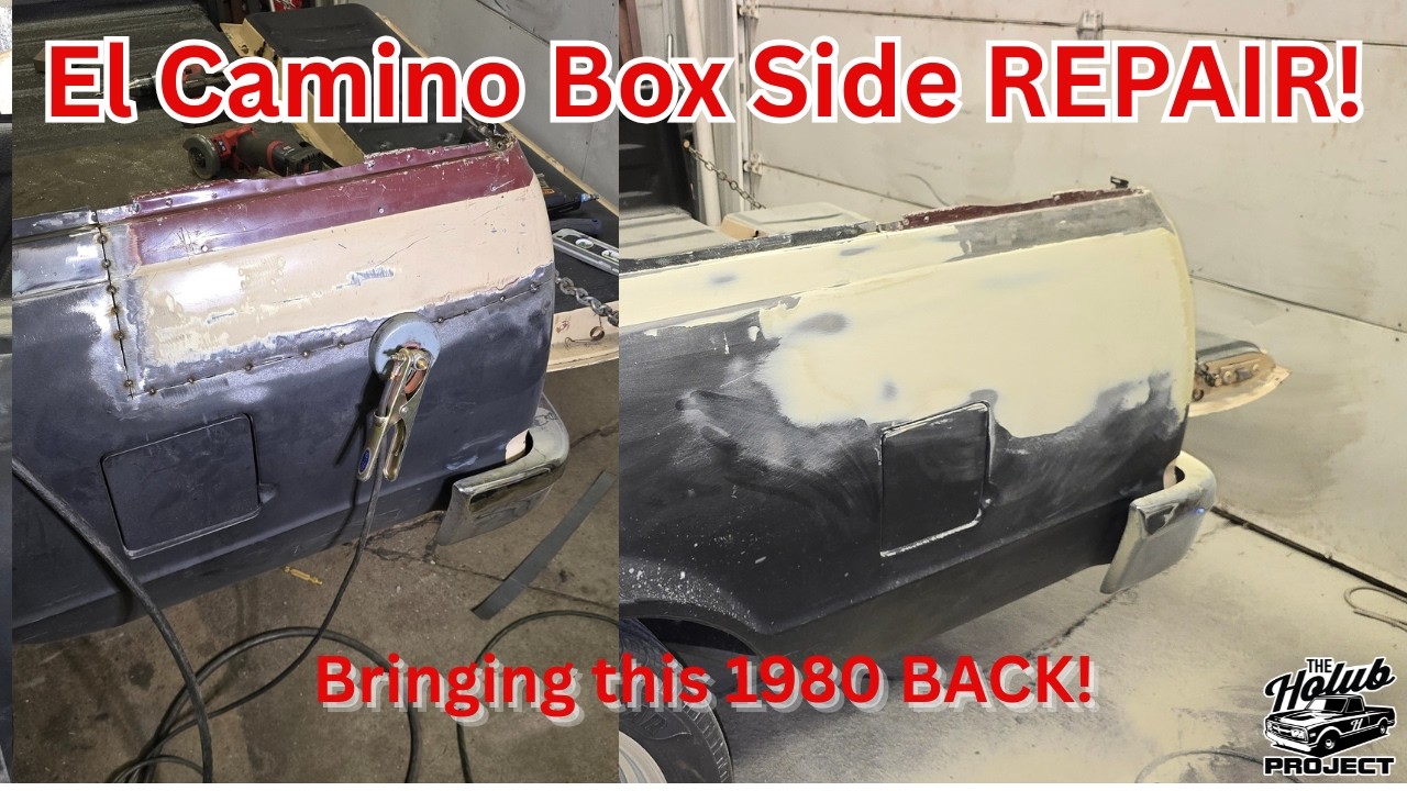 1980 El Camino Box Side REPAIR! Bringing this car around one step at a time!