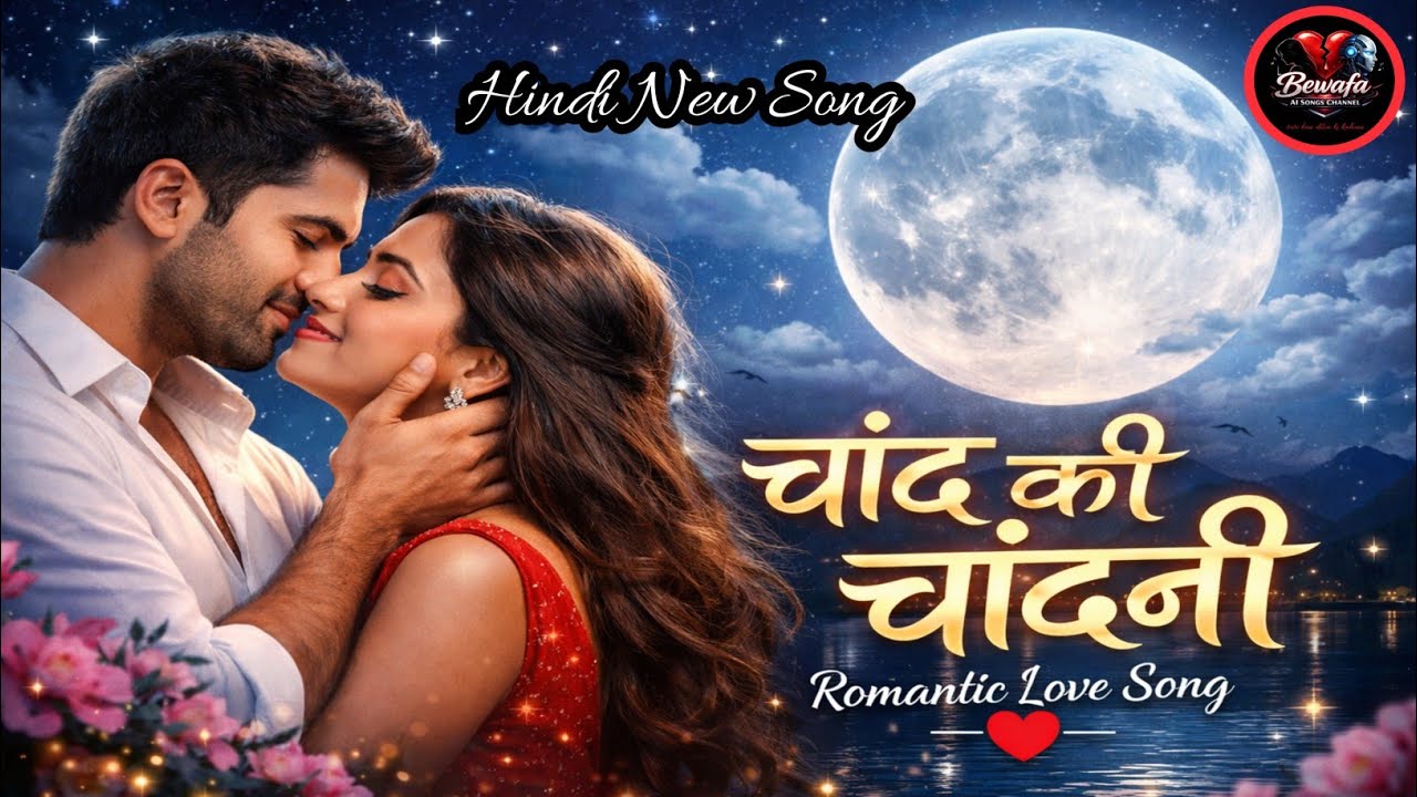 चांद की चांदनी 🌜✨ | Chand Ki Chandni 💖 | Romantic Hindi Love Song 2026 | #song | #lovesong | #gana 