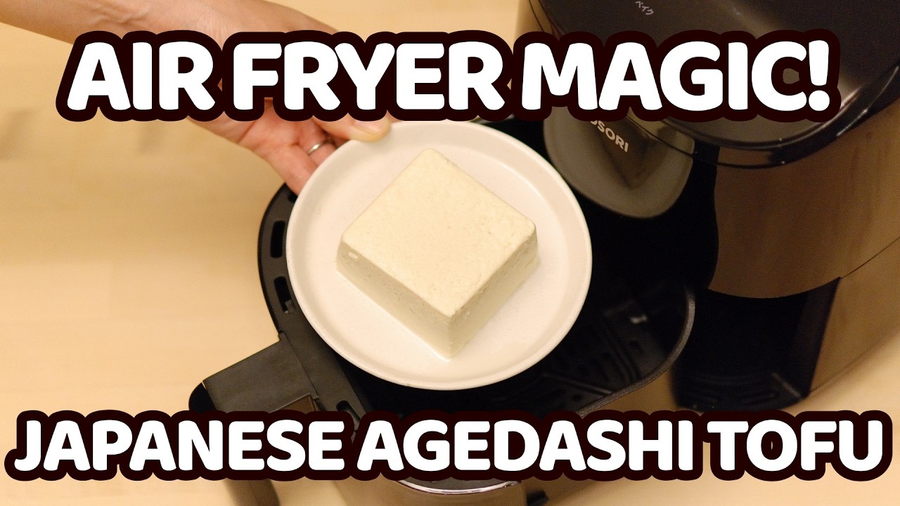 This Addictive Japanese Air Fryer Agedashi Tofu is My New Obsession!