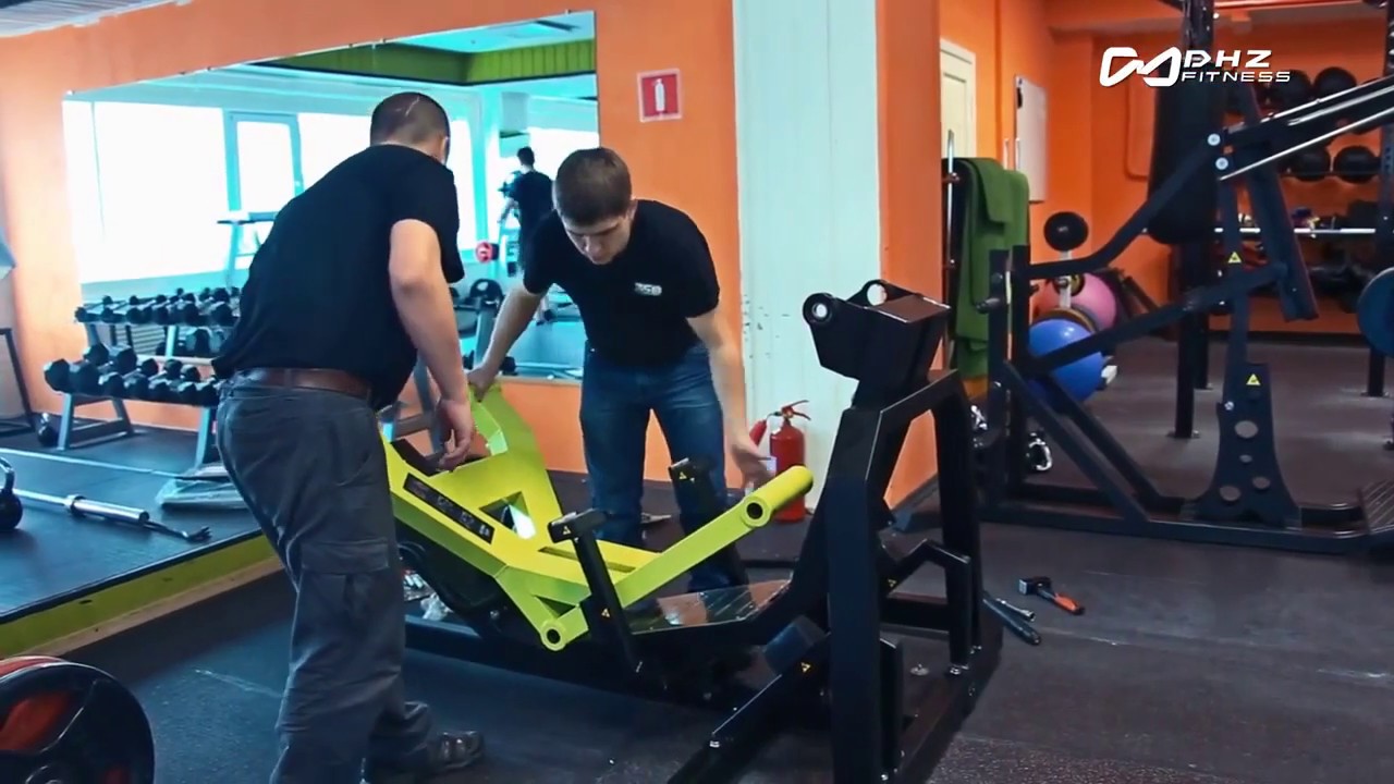 Сборка тренажера Жим ногами DHZ Y950Z | DHZ Fitness