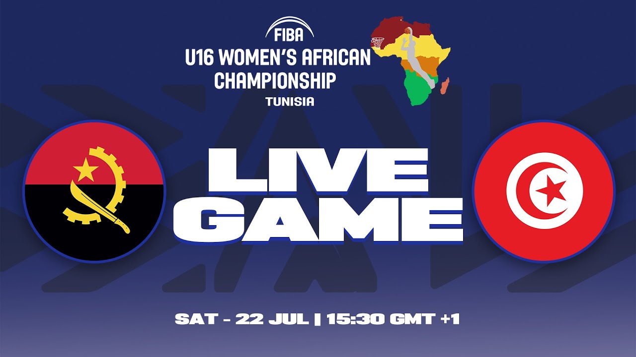 3RD PLACE GAME: Angola v Tunisia | Full Basketball Game | FIBA U16 African Championship Women 2023