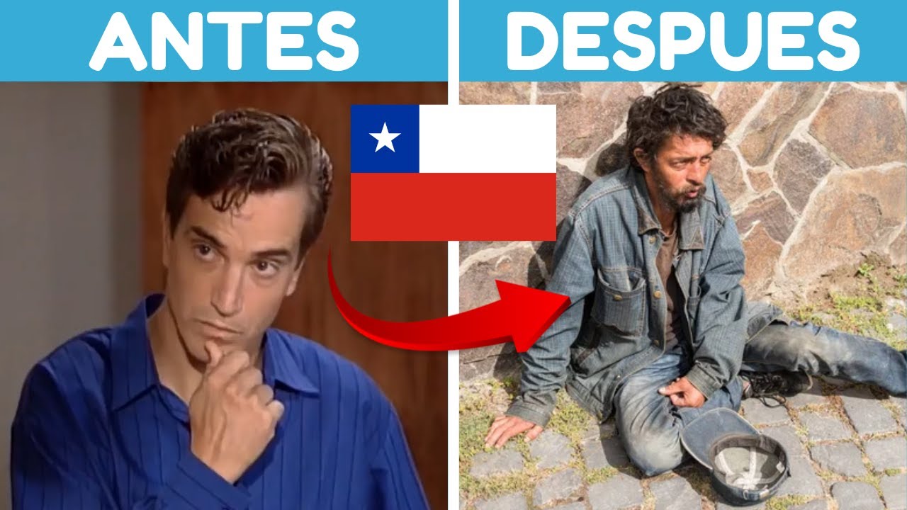 LOS MAS FAMOSOS DE CHILE 🇨🇱 EN LOS 90s | ANTES Y DESPUÉS