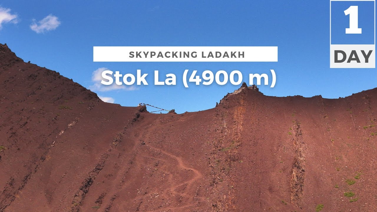 Stok La (4900 m) - perfect hike for beginners -  - Skypacking Ladakh [S01 E01]