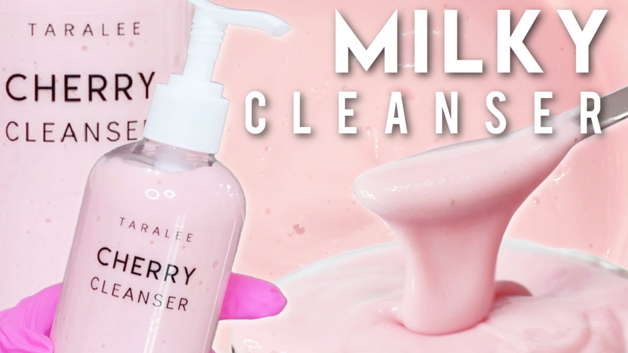 How to Make Cherry Rose Milky Cleanser - Free Recipe