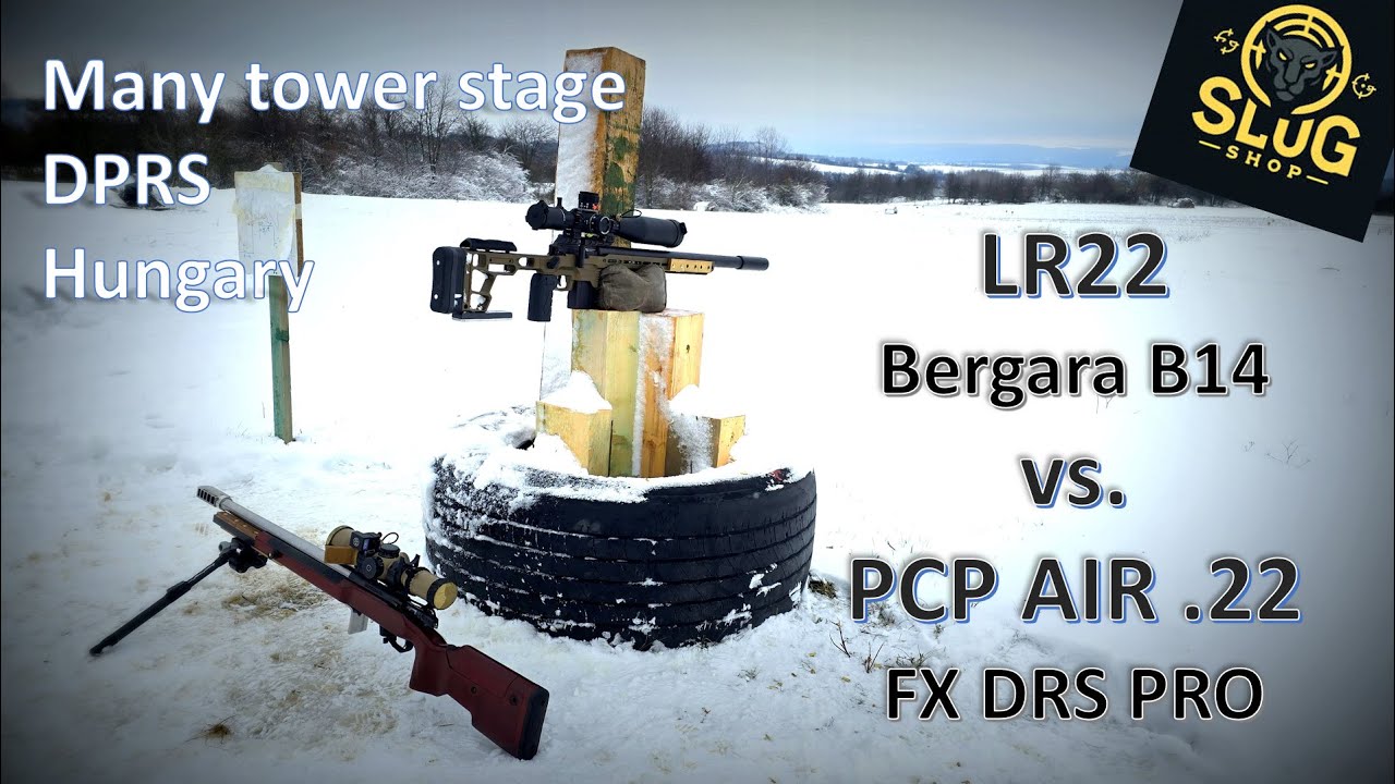FX DRS PRO vs Bergara B14 - PCP air vs LR22 rimfire during PRS match