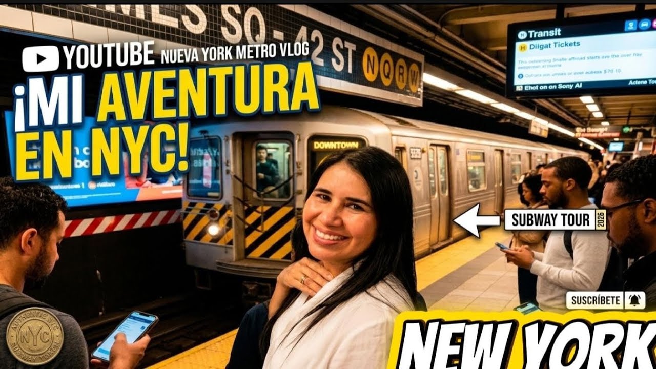 METRO DE NEW YORK. INVIERNO 2026
