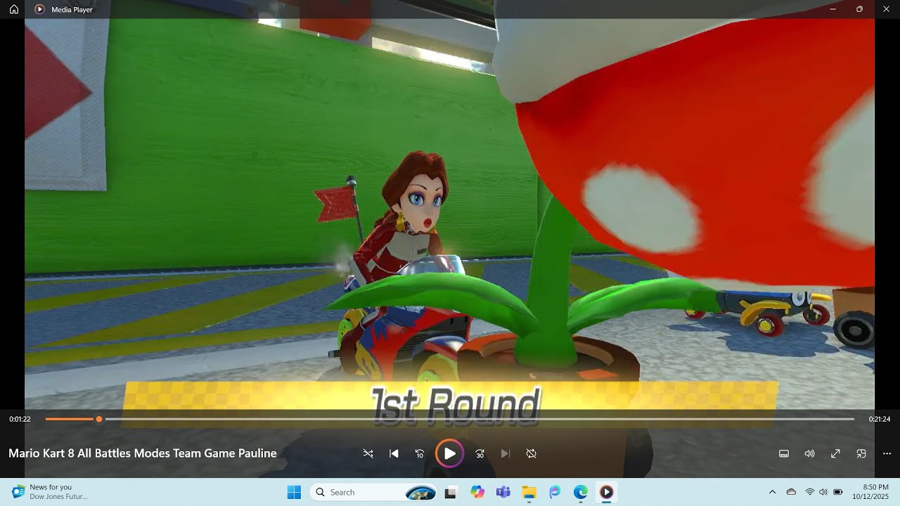 Mario Kart 8 All Battles Modes Team Game Pauline