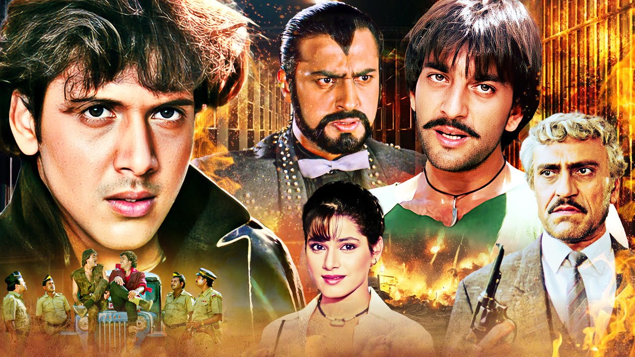 संजय दत्त गोविंदा की ब्लॉकबस्टर एक्शन मूवी | 90s Action Movie | Farah,Neelam,Amrish Puri