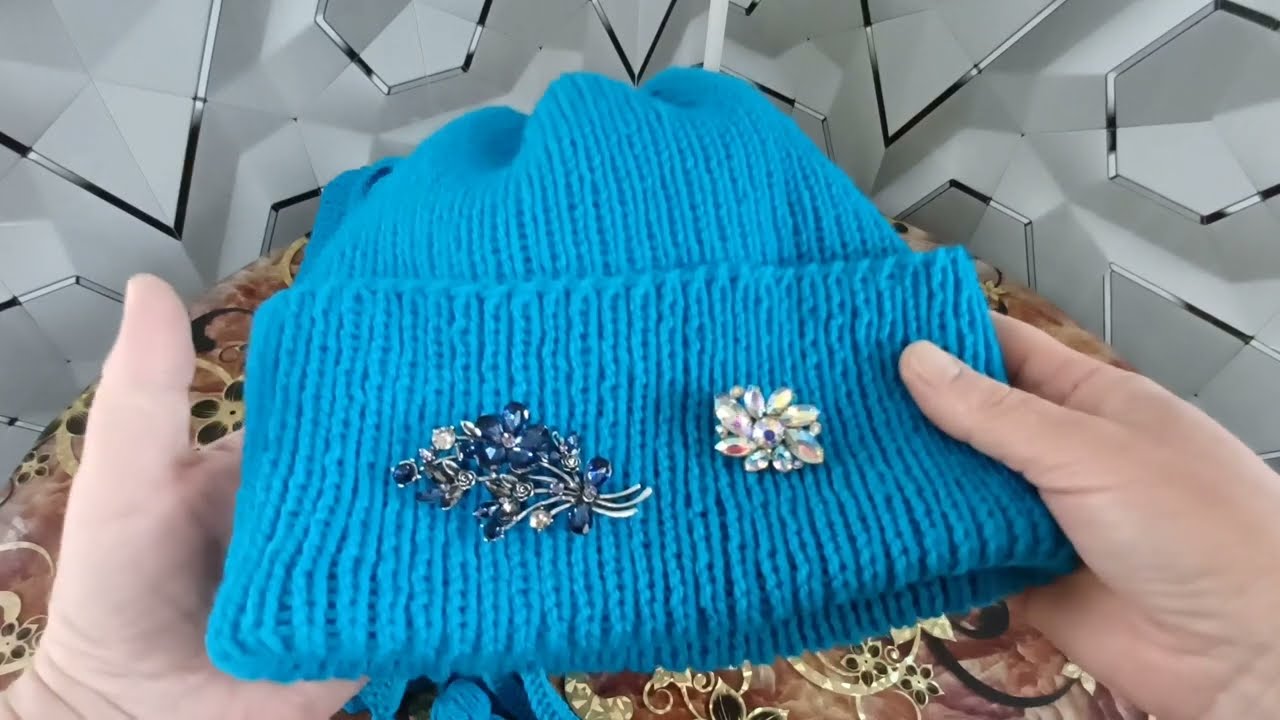DIY.Вязаный комплект// что случилось с нашей квартирой