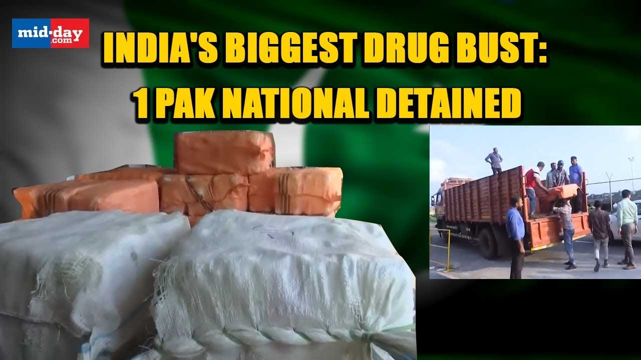 Drugs worth 15,000 crores seized by NCB off Kochi coast originating from Pakistan