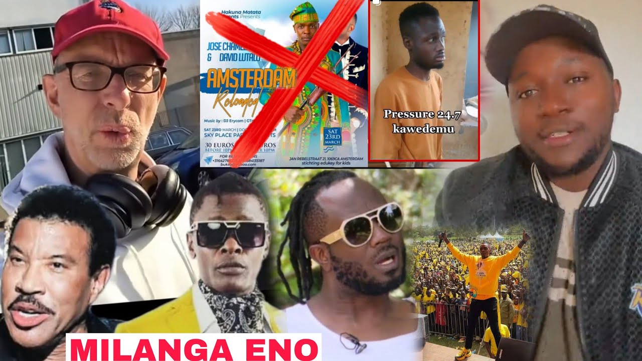 Agakagwawo! Jose Chameleon Agobedwa e Amsterdam Akatambi Maziga merere. Umar Kiseka bwino wa Pulesa