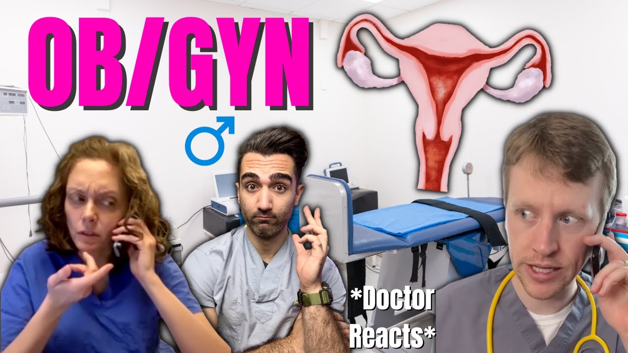 Working As a MALE Doctor On OBGYN (My Experience) | Doctor Reacts To Dr. Schmidt + Dr. Lincoln