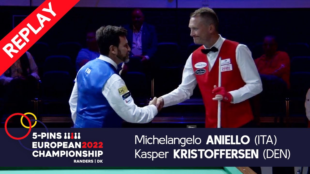 5 Pin European Championship Randers 2022 Aniello vs Kristoffersen
