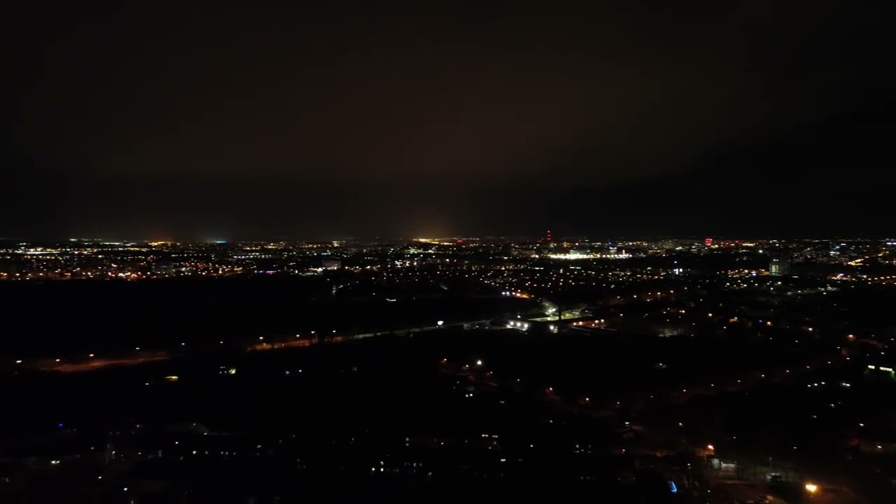 Ł&oacute;dź nocą \ Lodz at night