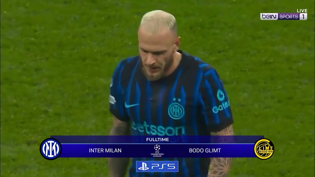 FULL HIGHLIGHT (1-2) INTER VS BOD&Oslash;/GLIMT | UEFA CHAMPIONS LEAGUE 25/2026 | HAUGE & EVJEN GOAL