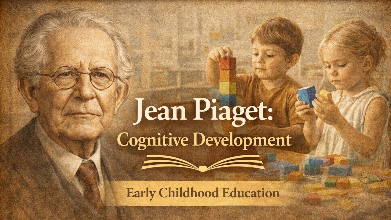 Jean Piaget: Cognitive Development | Early Childhood Education | Preschool Teacher | Stories