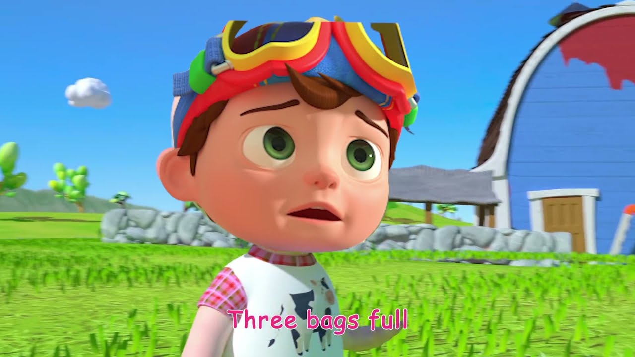 Baa Baa Black Sheep CoCoMelon But Tom Tom Boo Boo Face