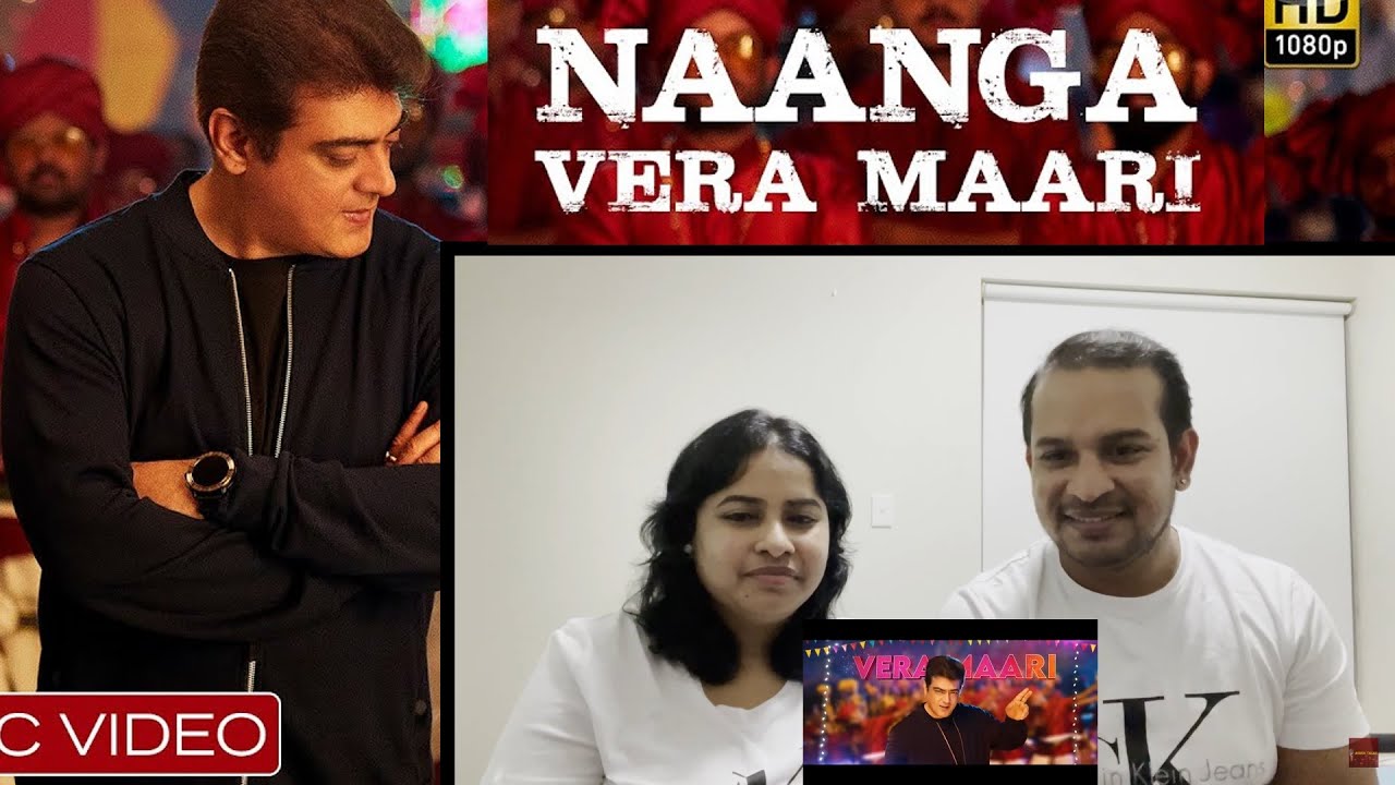 Valimai - Naanga Vera Maari Lyric Reaction | Ajith Kumar | YuvanShankarRaja, Vinoth, ZeeStudios
