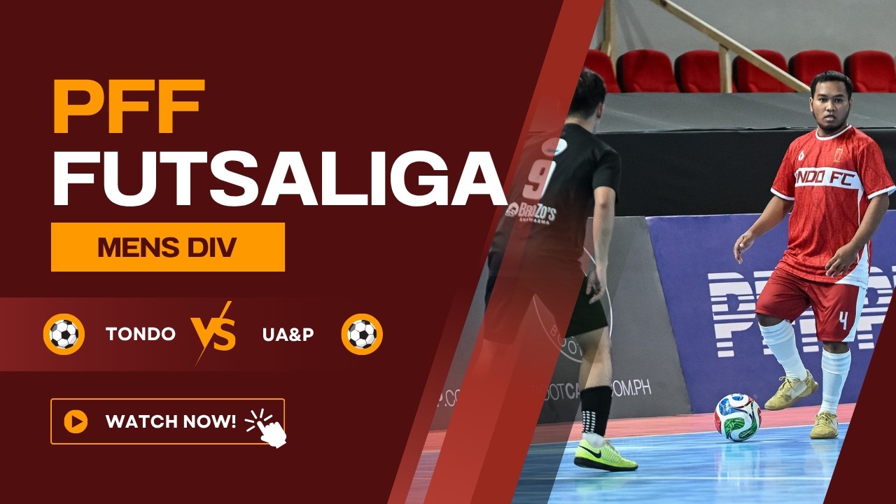 PFF FUTSALIGA|| Men's Division|| TONDO FC VS UA&P