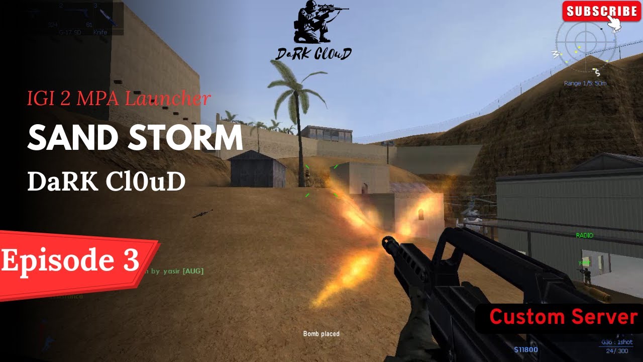 IGI 2 Multiplayer | Sandstorm Map | MPA Custom Server Gameplay