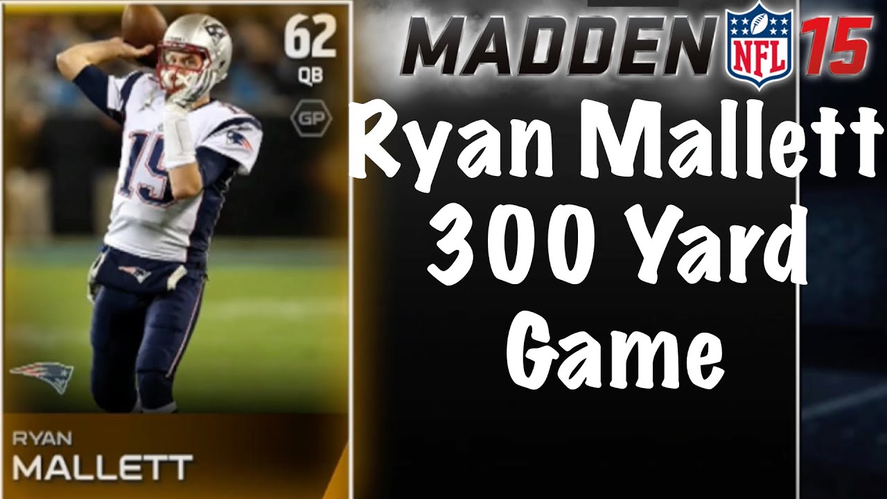 Countdown To Madden 16 - Ryan Mallett 300 Yard Game | MUT 15