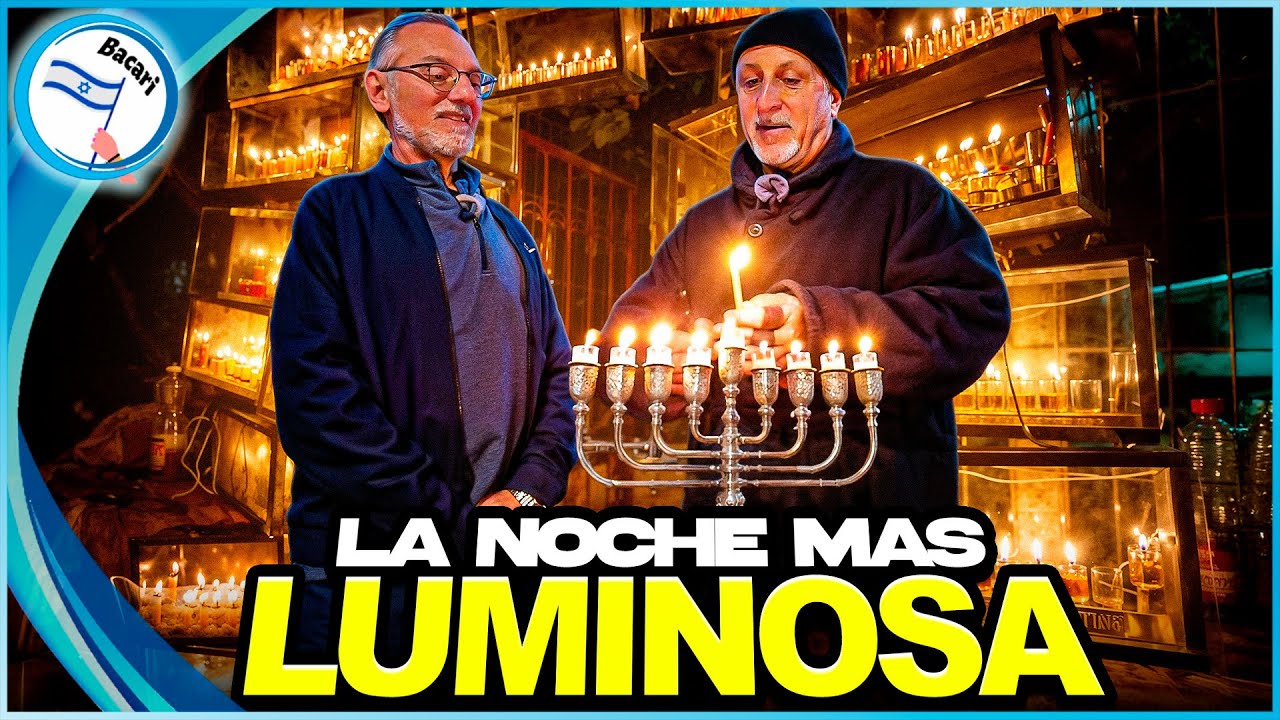 ¡Esto pasó en Jerusalén cuando encendieron miles de velas en la noche!