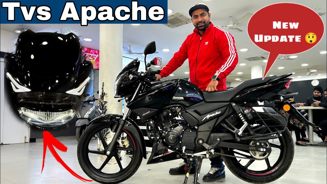 2025 New Tvs Apache RTR 160 2V Detailed Review Big Update 🔥 | Mileage Top Speed Colour Detail Review