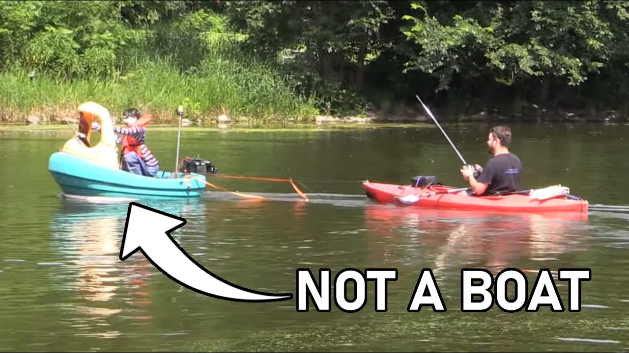 My Illegal Tugboat Is Now An R/C Toy!
