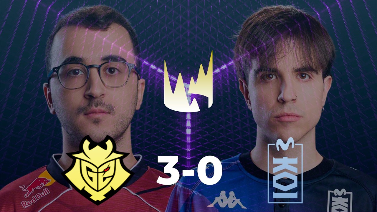 ⬇️NIVEL LAMENTABLE⬇️ | G2 VS MKOI | HIGHLIGHTS LEC VERSUS 2026 | UPPER FINAL