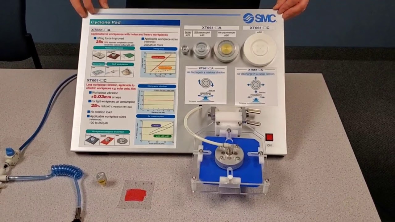 SMC Vacuum Training XT661 Cyclone Bernoulli