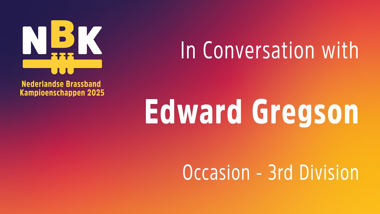 NBK 2025 | Occasion - In Conversation with Edward Gregson