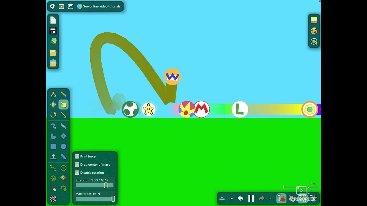 Super Mario like marble races club 