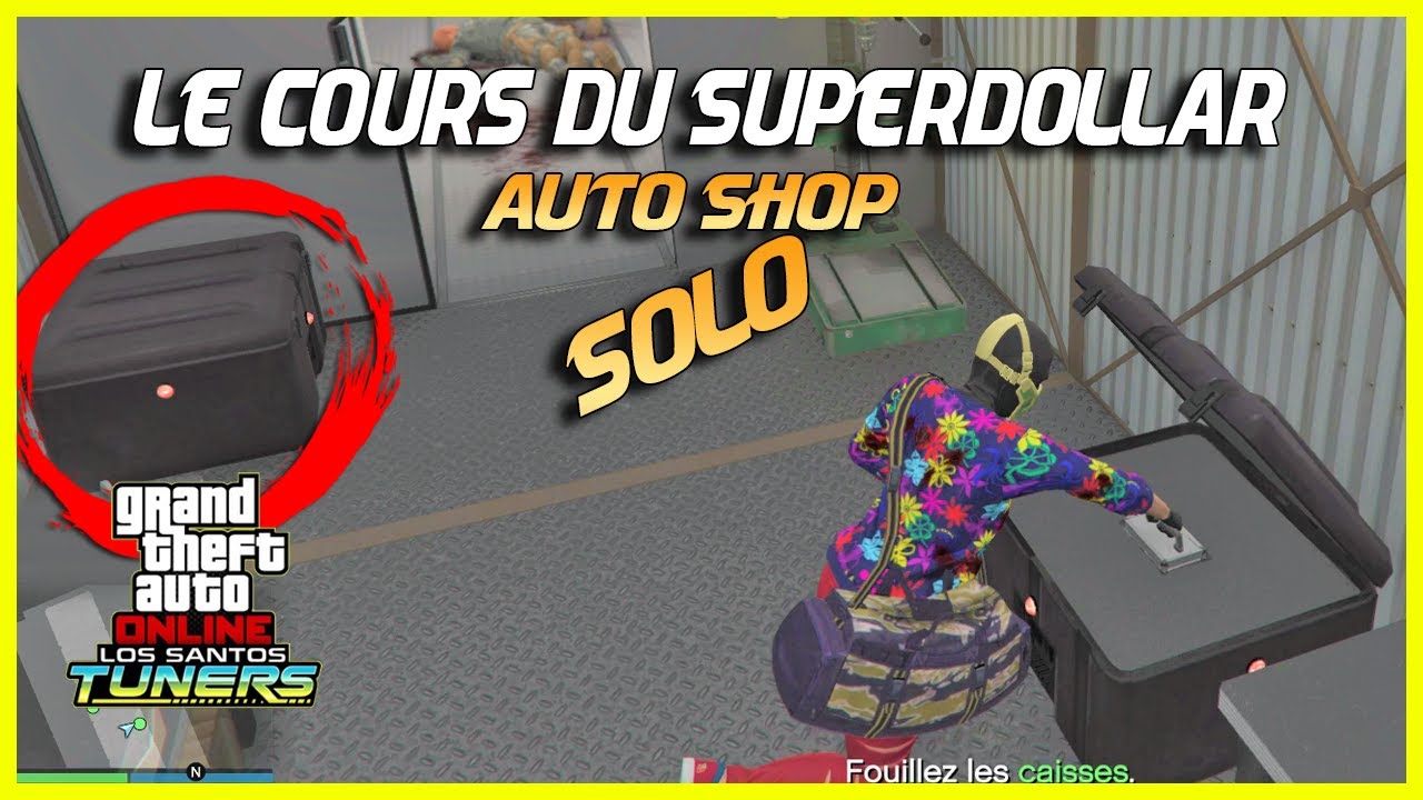 GTA Online Vol : Le Cours Du SuperDOLLAR (Los Santos Tuners Contrats) Solo