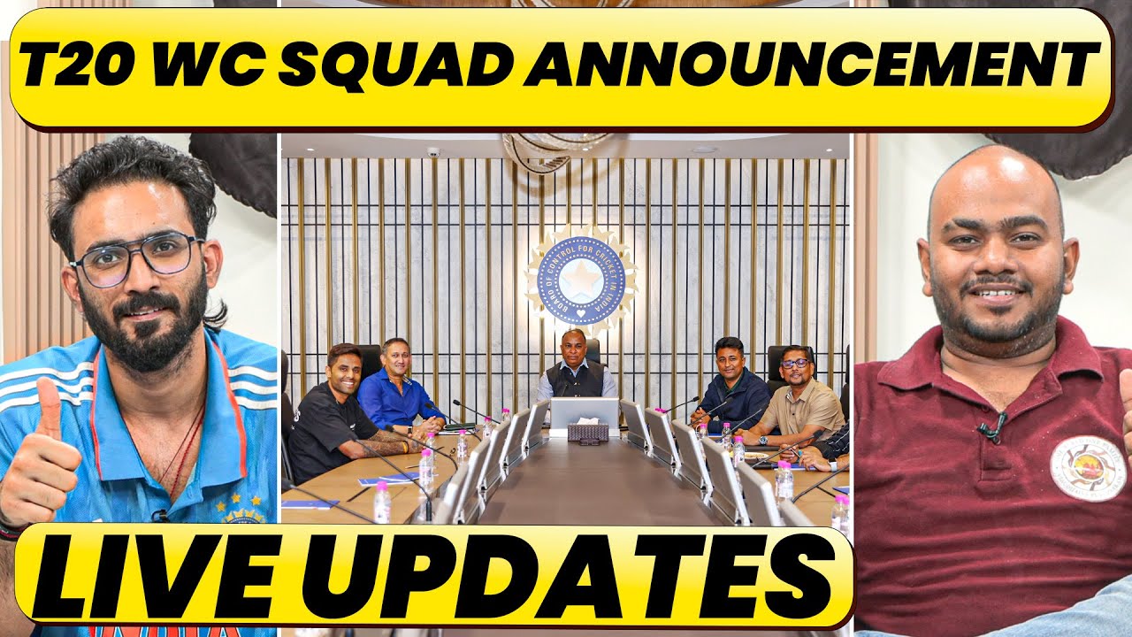 🔴T20 WORLD CUP SQUAD: AXAR PATEL VICE CAPTAIN, ISHAN KISHAN 2ND WK, RINKU IN. NO SHUBMAN, NO JITESH.