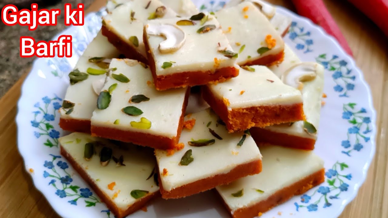 Gajar ki Barfi Recipe | Gajar ki Barfi Winter Special Recipe |