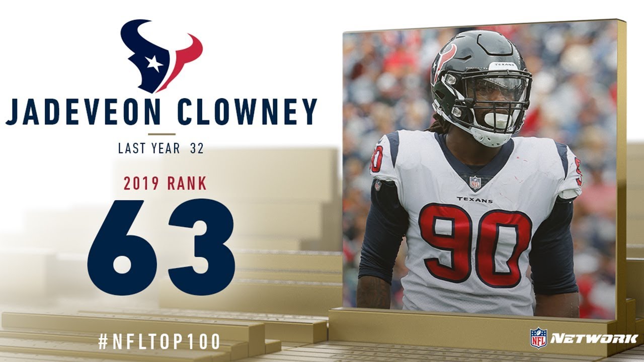 #63: Jadeveon Clowney (DE, Texans) | Top 100 Players of 2019 | NFL