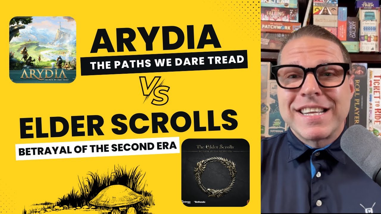 Arydia vs Elder Scrolls — The Ultimate Fantasy Board Game Throwdown