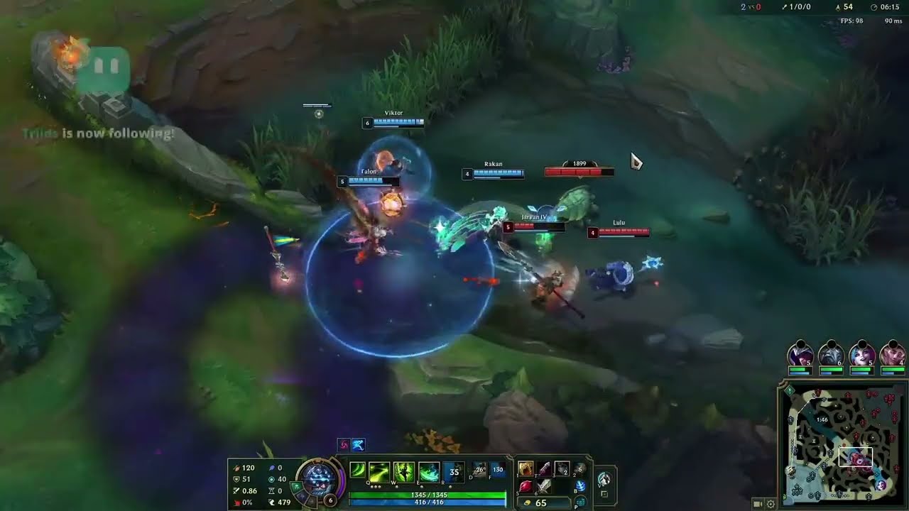 Boy 1 champ Master Yi sever EU đi top chặt team bạn như chặt chuối