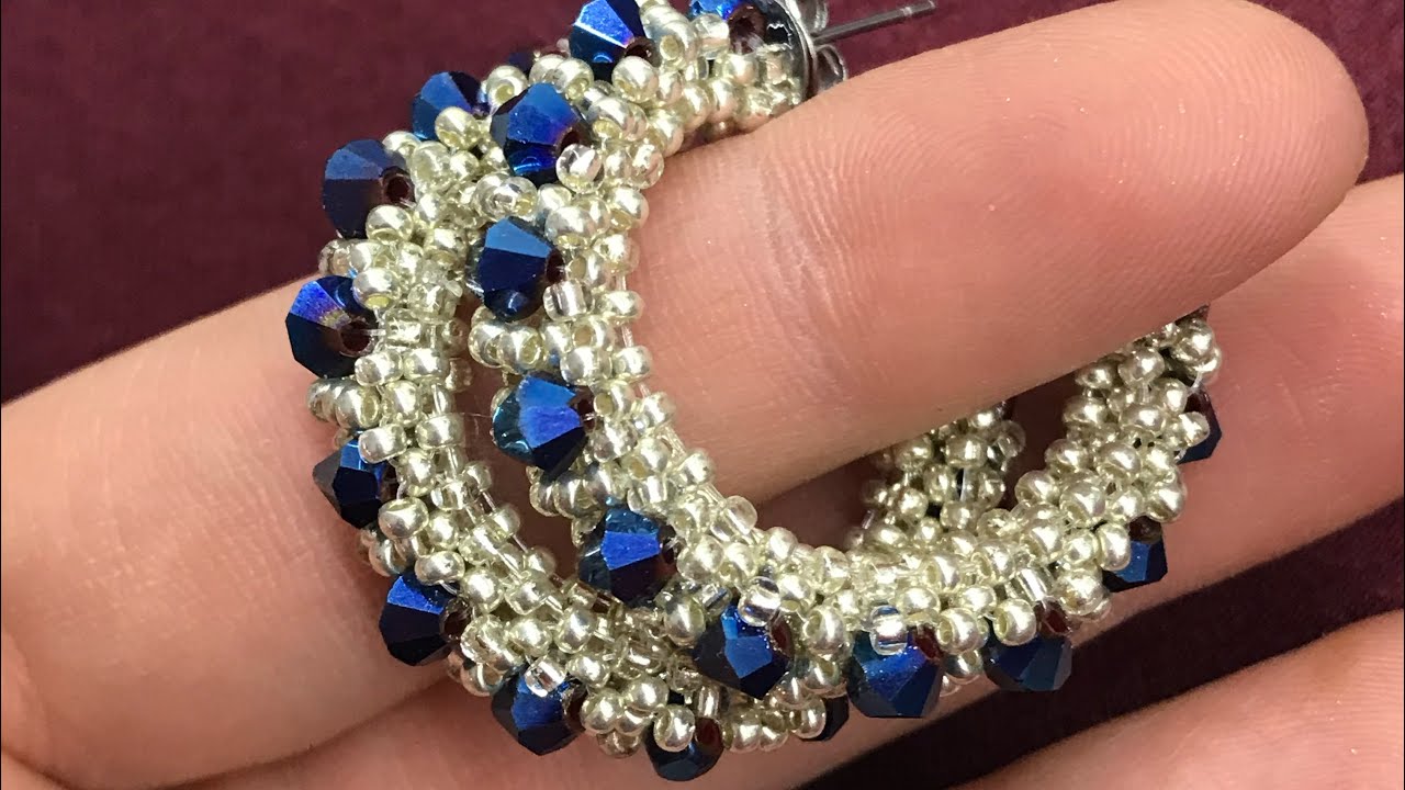 Cubic right angle weave (CRAW)/ Nazo tekniği ile küpe ve bileklik yapımı