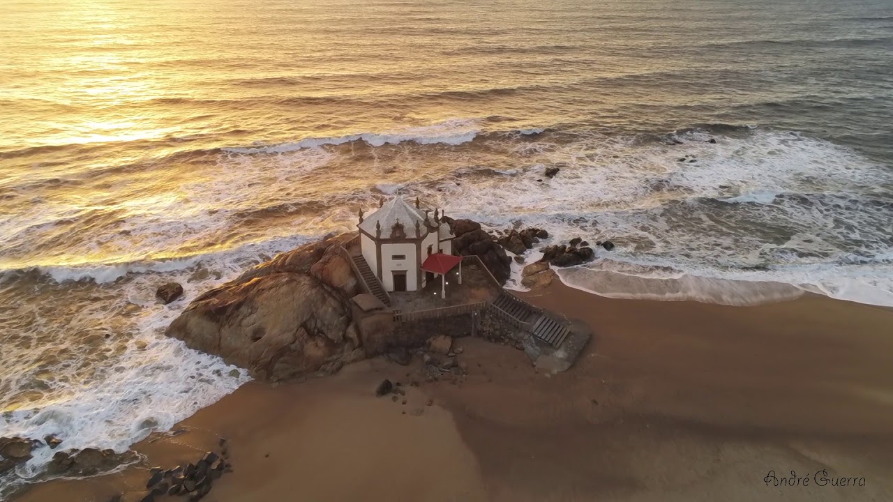 Capela do Senhor da Pedra - Drone View - Porto - Portugal