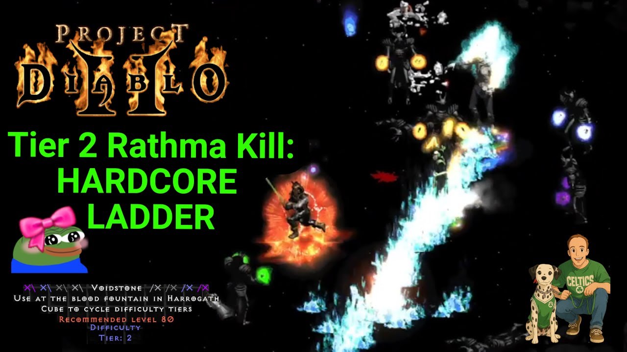 Charger broken? Tier 2 Rathma HC kill | Project Diablo II: Season 11 | Hardcore