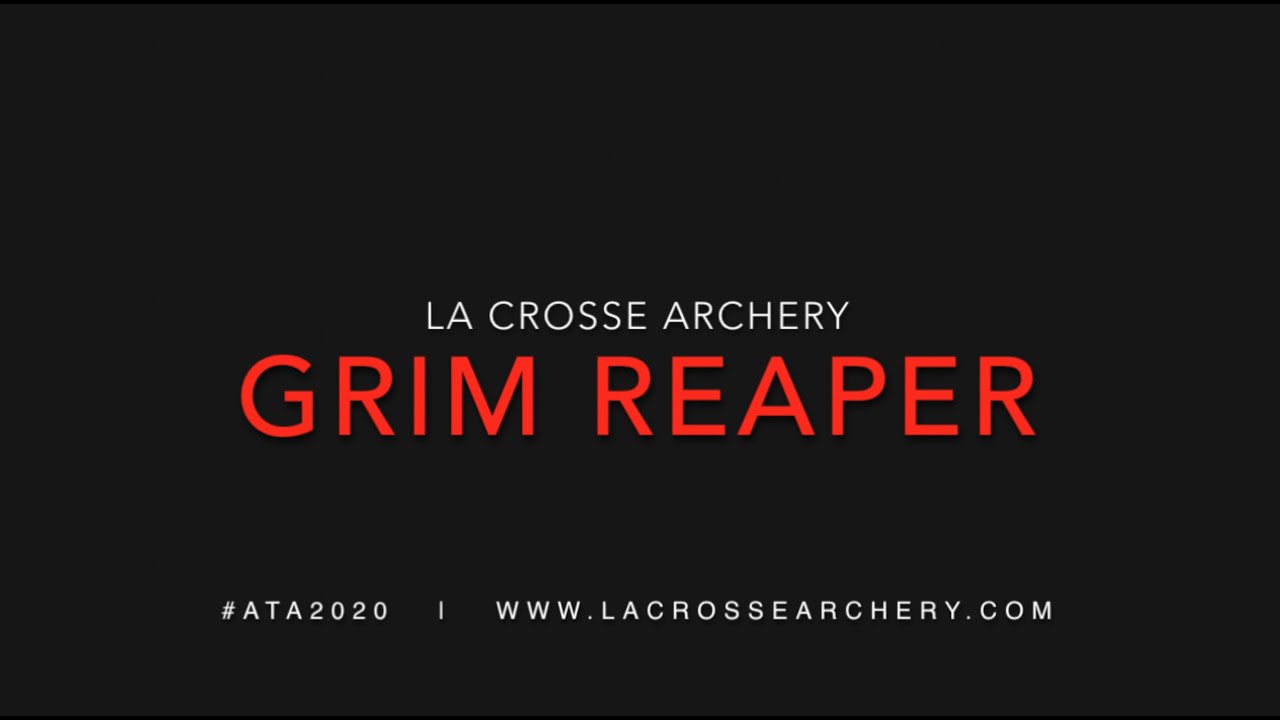 Grim Reaper at #ATA2020 with La Crosse Archery