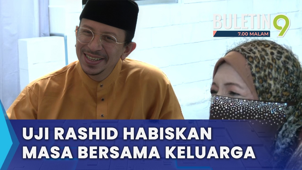 Uji Rashid Habiskan Sisa Hidup Bersama Anak Dan Cucu Tercinta (B9)
