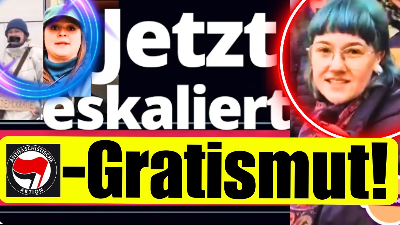 💥EIL💥ANTIFA DROHT AFD-JUGEND UND BESCHWERT SICH DANN DAR&Uuml;BER DASS BEH&Ouml;RDEN STADTVERBOT ERTEILEN...