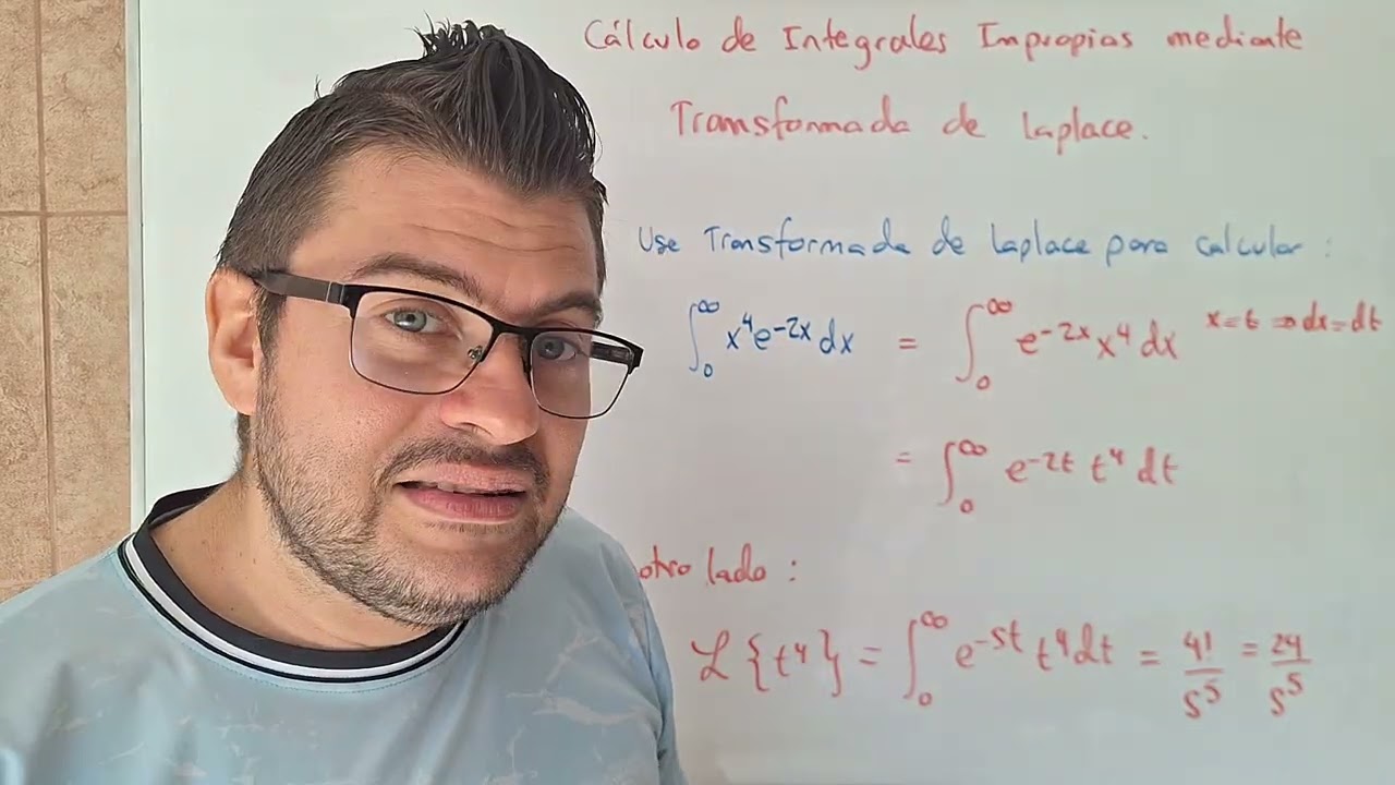 Otro cálculo FÁCIL de una integral impropia mediante Transformada de Laplace.